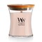Vanilla & Sea Salt Gifts for Women and Men, 9.7 oz Medium Hourglass Candle with Crackling Wick